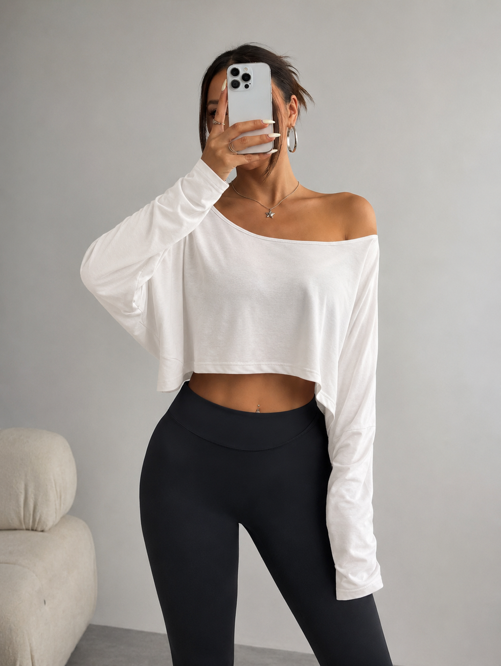 Classic Off- Shoulder Top