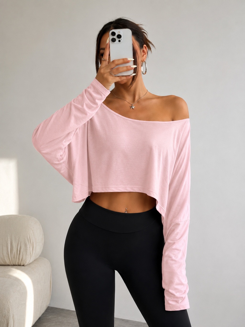 Classic Off- Shoulder Top