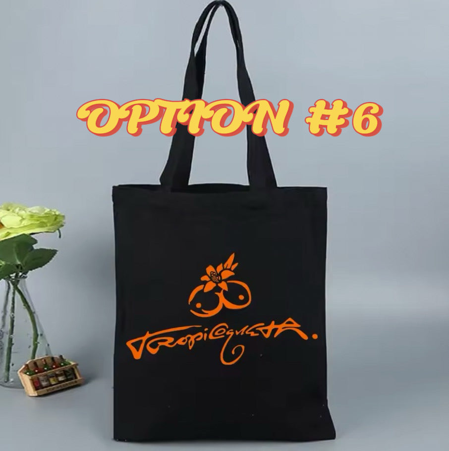Fan-Inspired Tropicoqueta Collection Tote bag