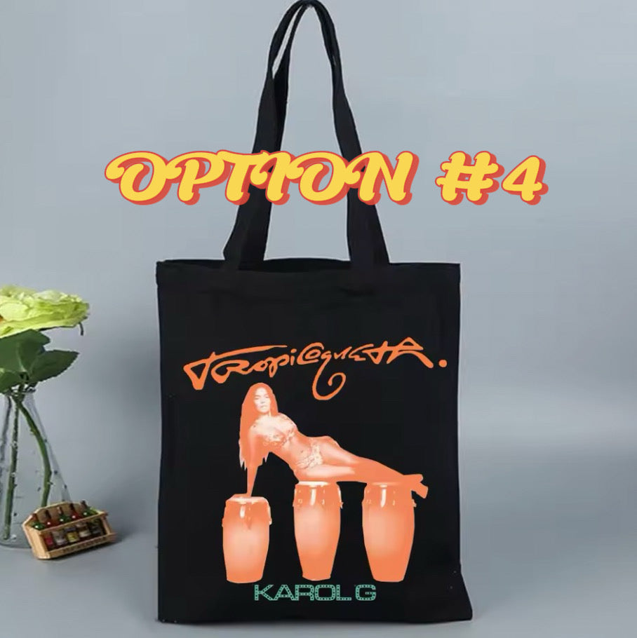 Fan-Inspired Tropicoqueta Collection Tote bag