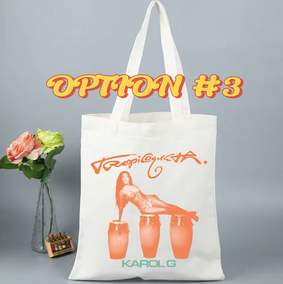 Fan-Inspired Tropicoqueta Collection Tote bag