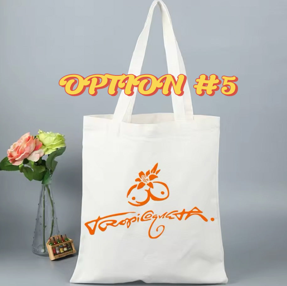 Fan-Inspired Tropicoqueta Collection Tote bag