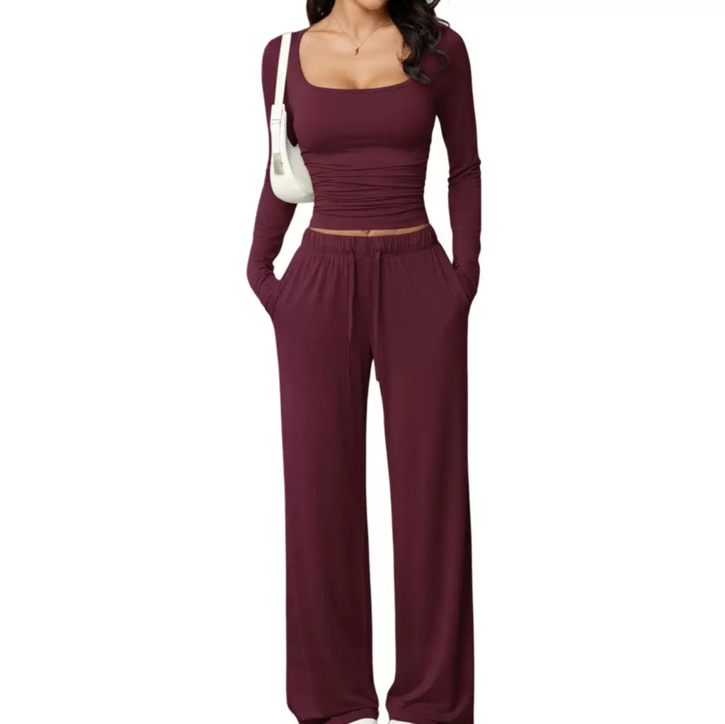 Cozy GIRL long sleeve (2-Piece Lounge Set)