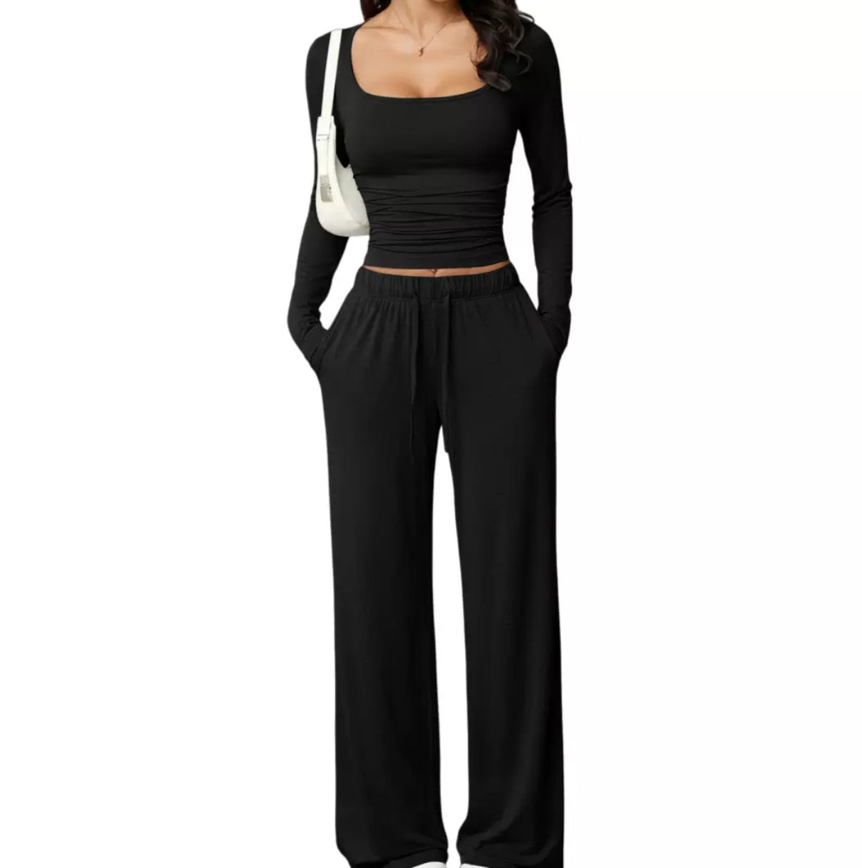 Cozy GIRL long sleeve (2-Piece Lounge Set)