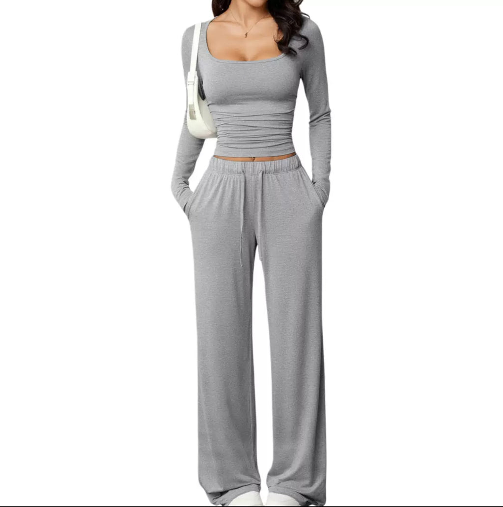 Cozy GIRL long sleeve (2-Piece Lounge Set)