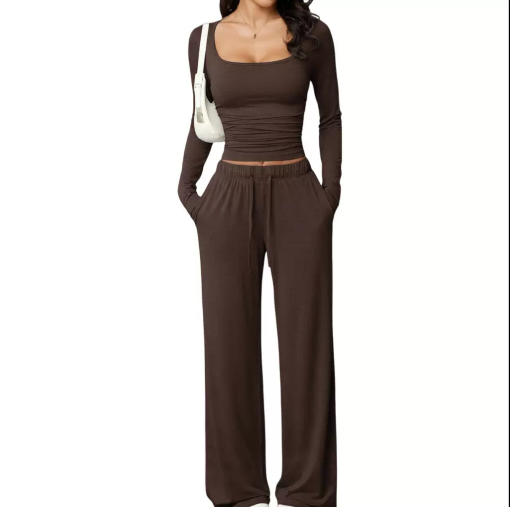 Cozy GIRL long sleeve (2-Piece Lounge Set)