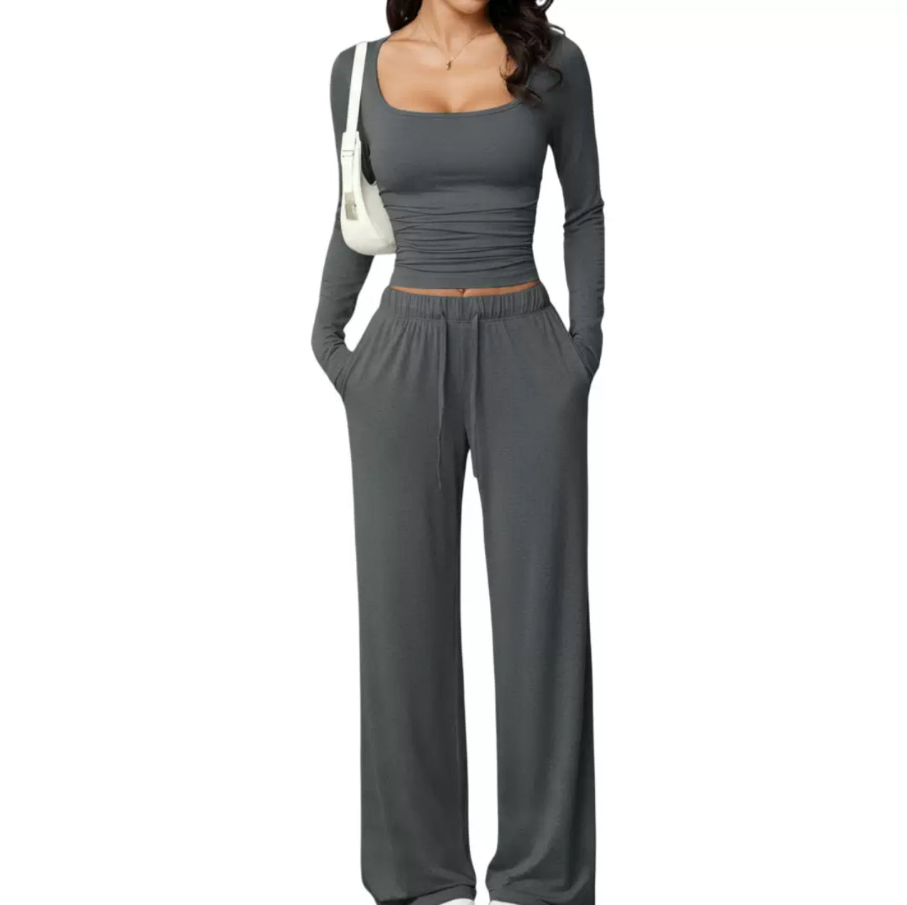 Cozy GIRL long sleeve (2-Piece Lounge Set)