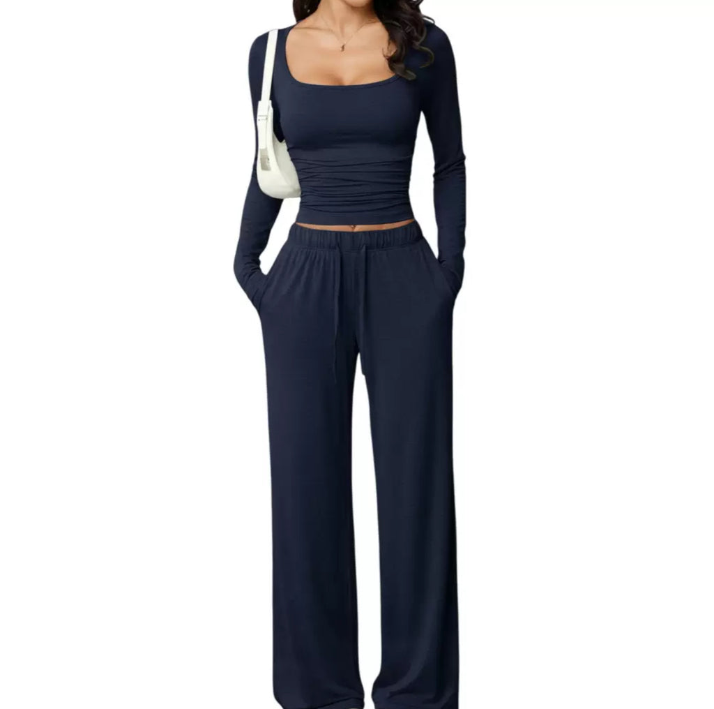 Cozy GIRL long sleeve (2-Piece Lounge Set)