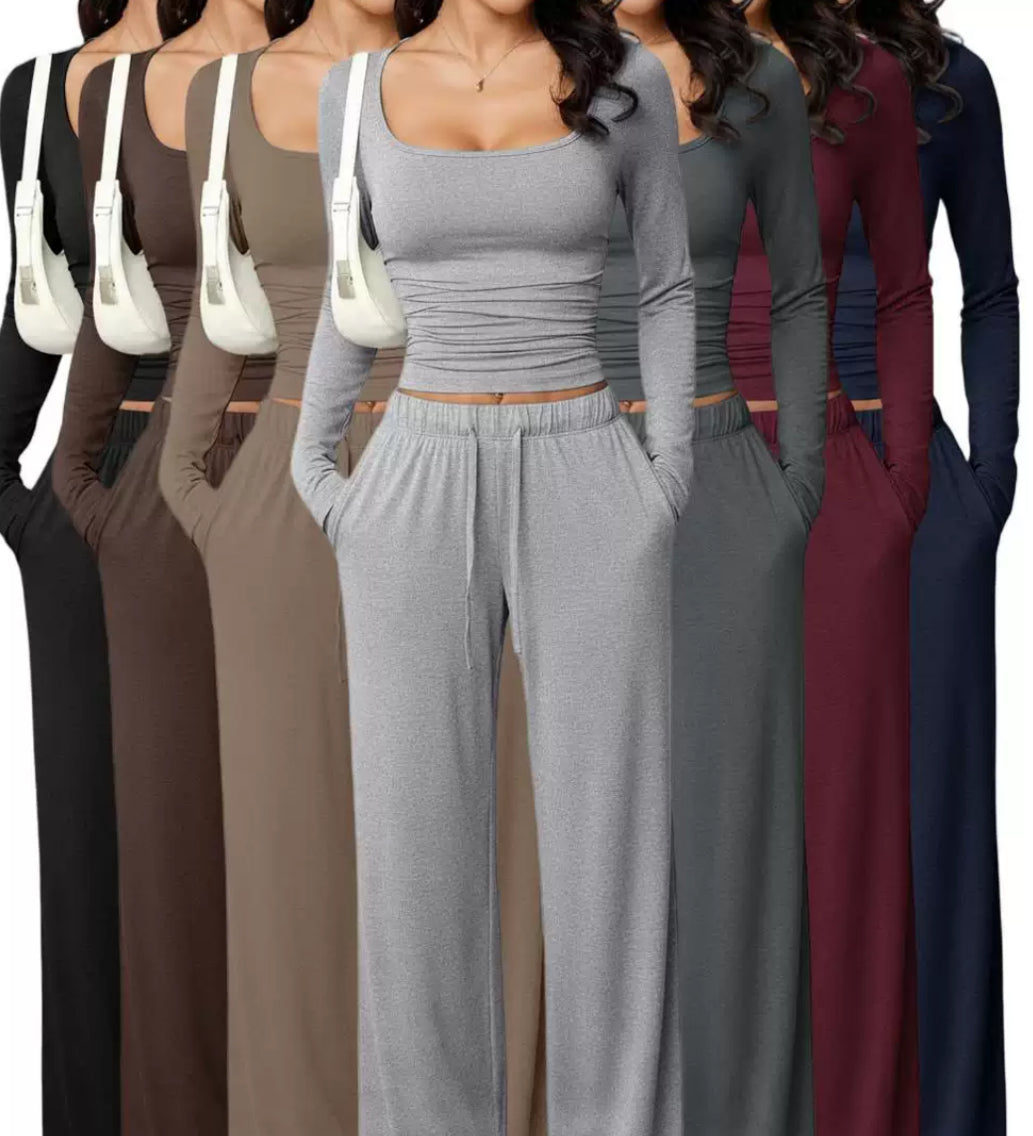 Cozy GIRL long sleeve (2-Piece Lounge Set)